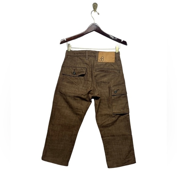 JOHN BULL Boys Japanese Denim Selvedge Cargo Jean Tan 4Y/S - Picture 5 of 14